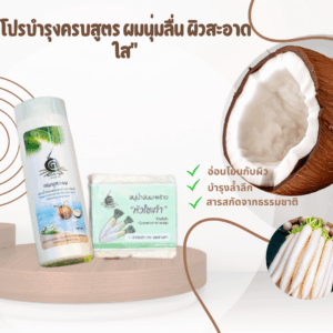 ลิตภัณฑ์ทำความสะอาดที่ปลอดสารเคมีรุนแรง กลิ่นหอมอ่อนๆ จากธรรมชาติ